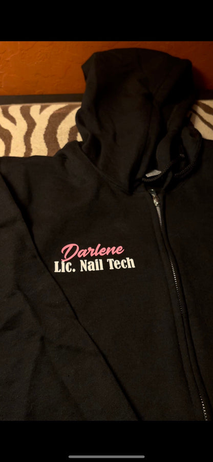 Custom hoodie (with zipper)