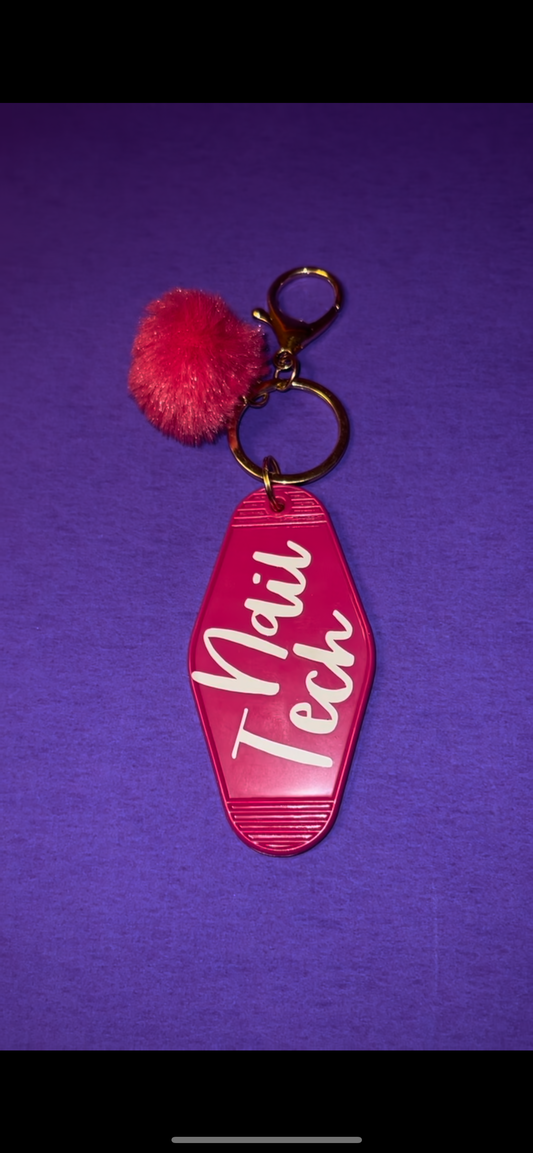 Salon keychain